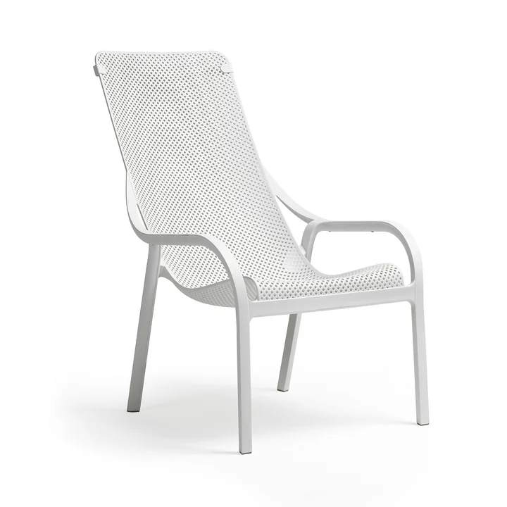 Net Outdoor Loungestoel van Nardi in bianco