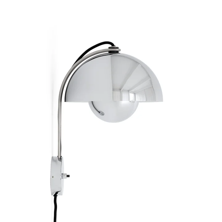 & Tradition - Flowerpot Wandlamp VP8, verchroomd