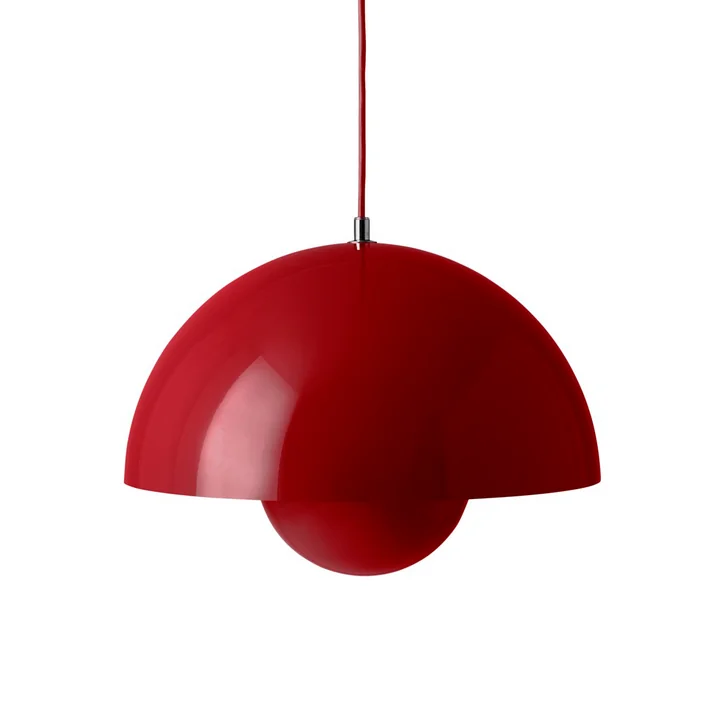 & Tradition FlowerPot VP7 - Hanglamp, vermiljoen rood