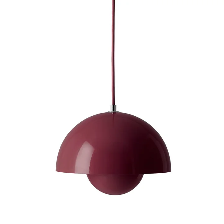 & Tradition FlowerPot VP1 - Hanglamp, donker pruim