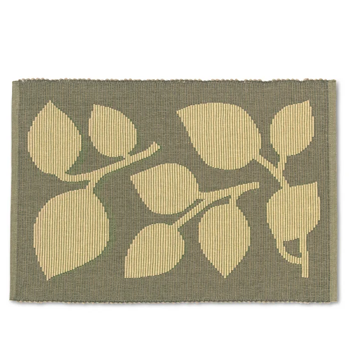 Placemat van Rosendahl in de kleur groen / beige