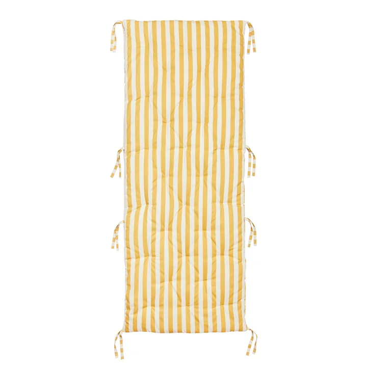 Strandkleed van Broste Copenhagen in de kleur harvest gold