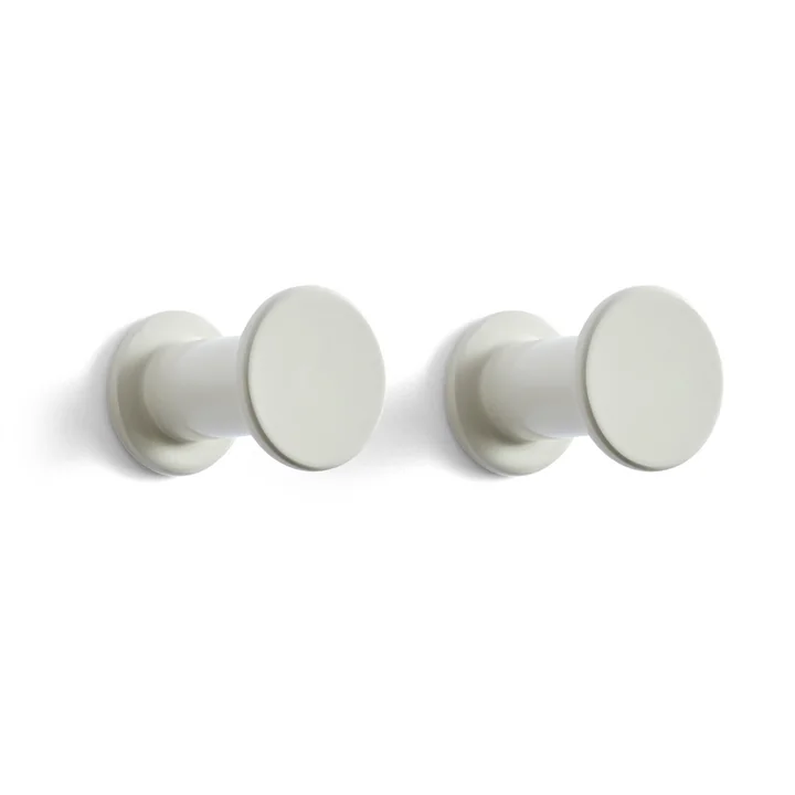 Bolt Kapstokhaak set van 2, lichtgrijs van HAY