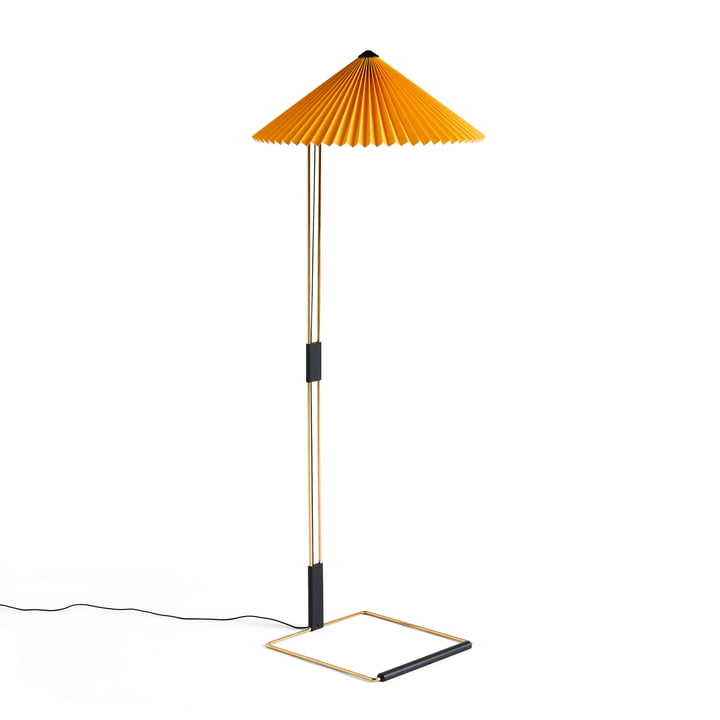 Matin LED Vloerlamp, geel by Hay