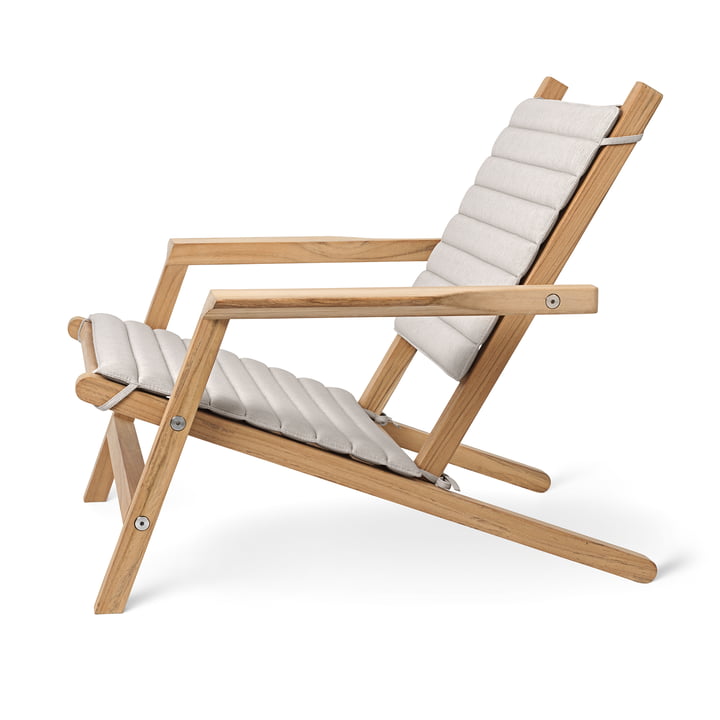 AH603 Ligstoel, teak onbehandeld van Carl Hansen