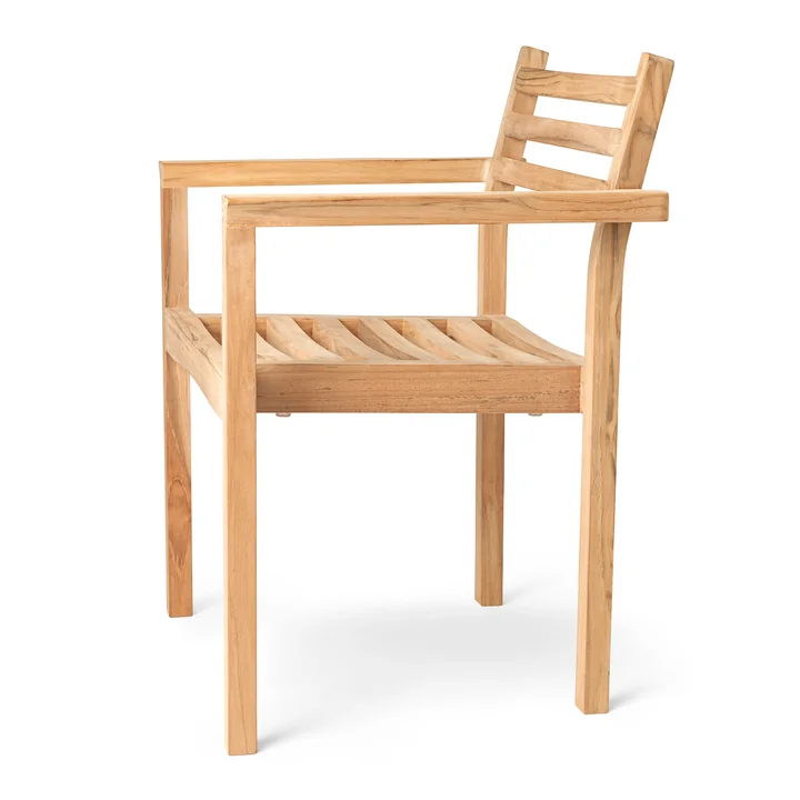 AH502 Tuinstoel, teak onbehandeld door Carl Hansen