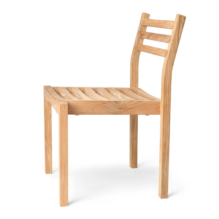 AH501 Tuinstoel, teak onbehandeld door Carl Hansen