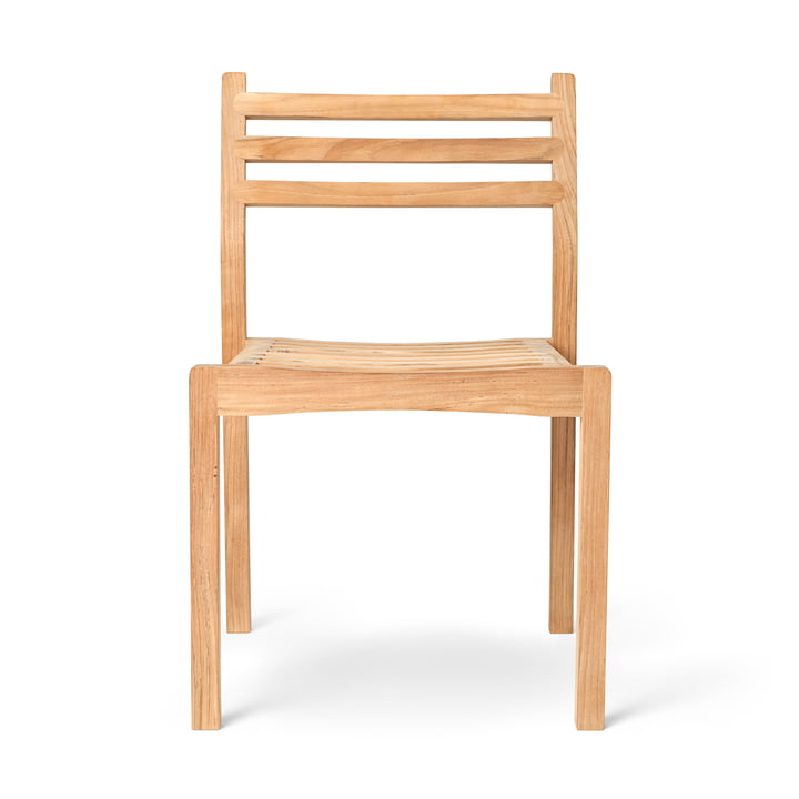 AH501 Tuinstoel, teak onbehandeld door Carl Hansen