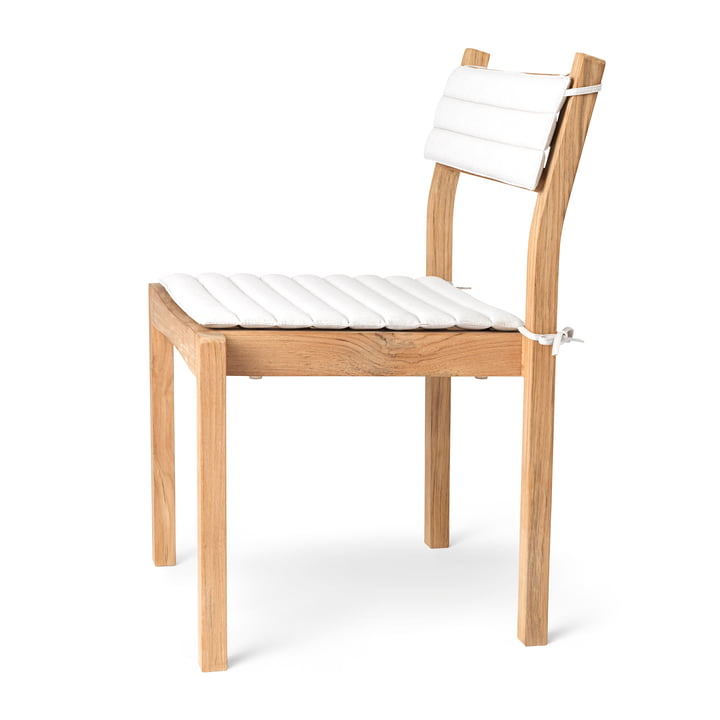 AH501 Tuinstoel, onbehandeld teakhout van Carl Hansen