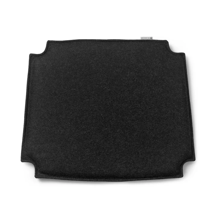 Kussen voor CH24 Wishbone Chair, focus melange (60099) van Carl Hansen