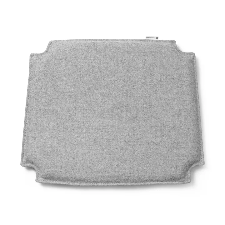 Kussen voor CH24 Wishbone Chair, focus melange (60310) van Carl Hansen