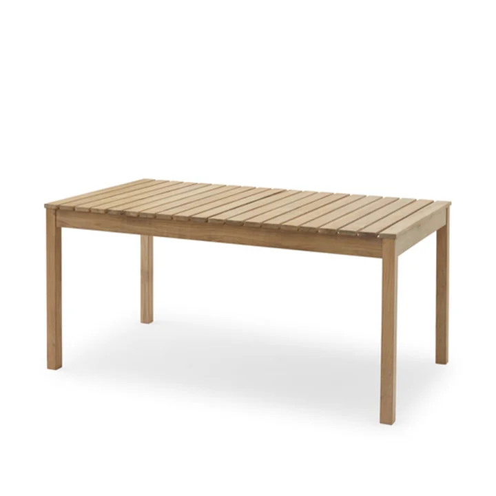 Skagerak - Plank tuintafel 160 x 90 cm, teakhout