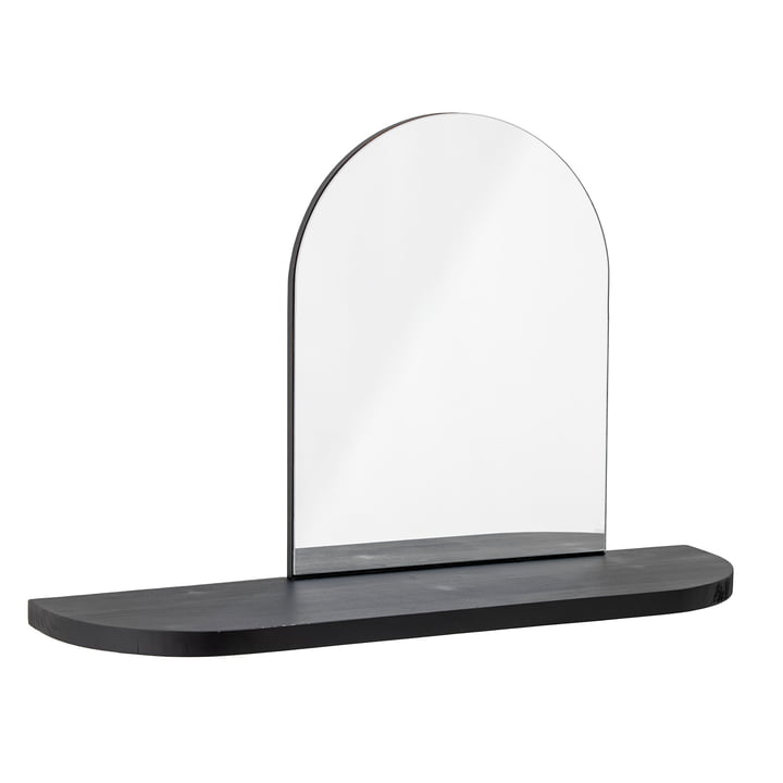 Bloomingville - Annlie spiegel, 48 x 20 cm, zwart