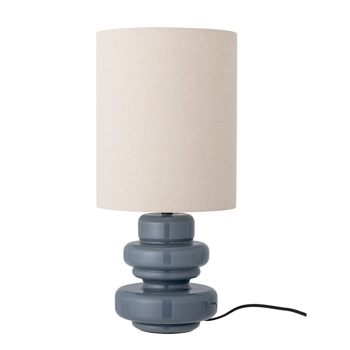 Bloomingville - Fabiola tafellamp, h 51 cm, blauw