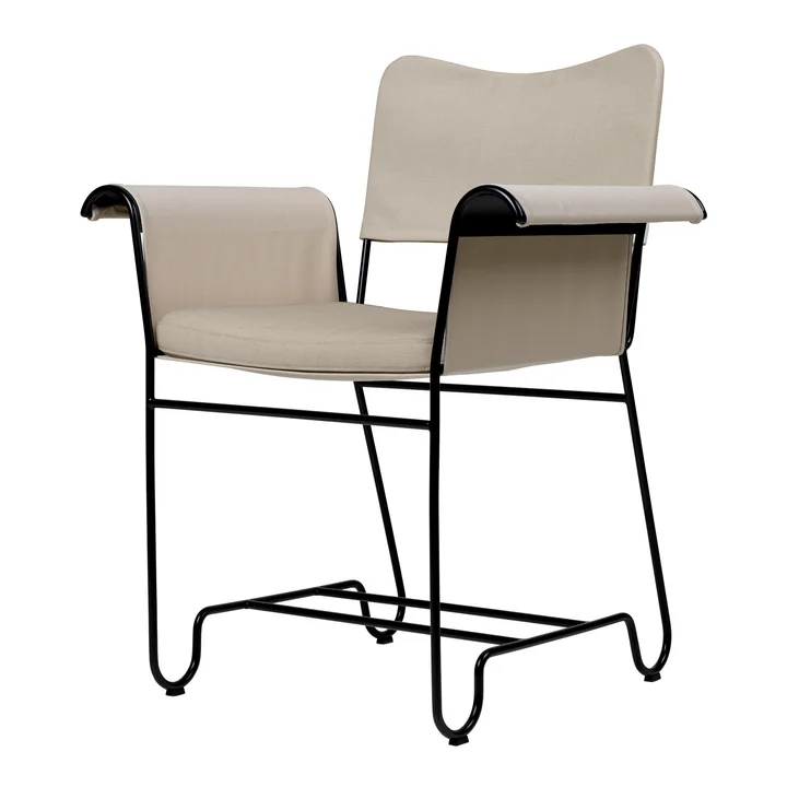 Tropique Outdoor Dining Chair, klassiek zwart / Leslie Limonta door Gubi