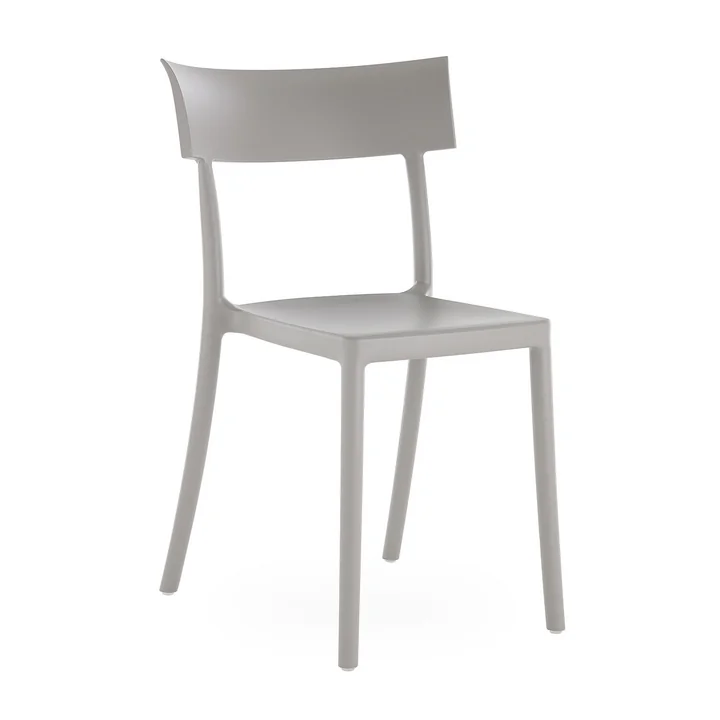 Kartell - Catwalk Stoel, grijs mat
