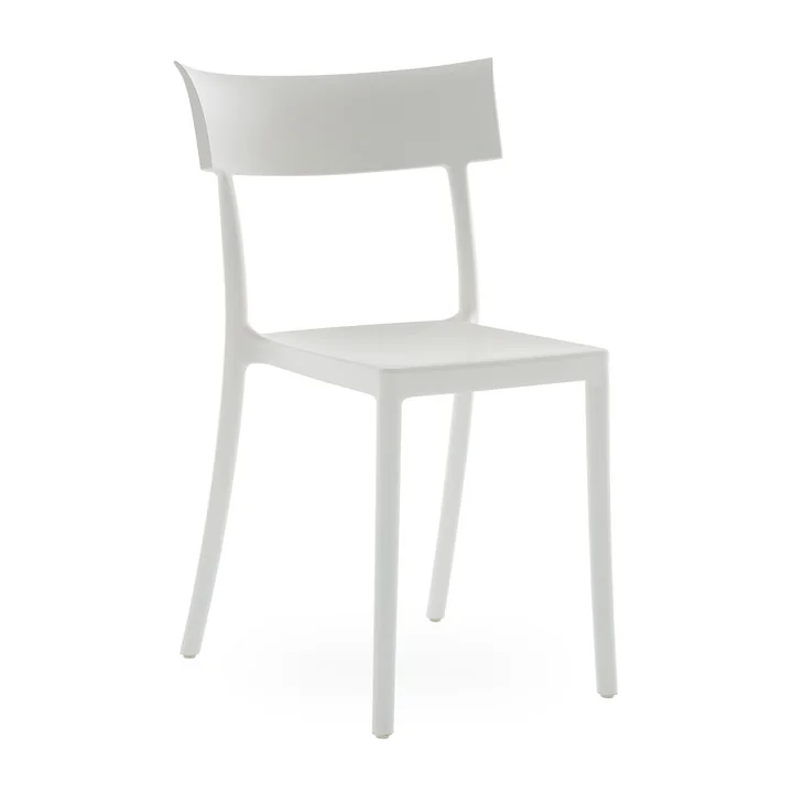 Kartell - Catwalk Stoel, wit mat
