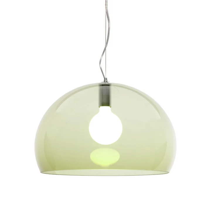 Kartell - FL/Y Hanglamp, olijfgroen