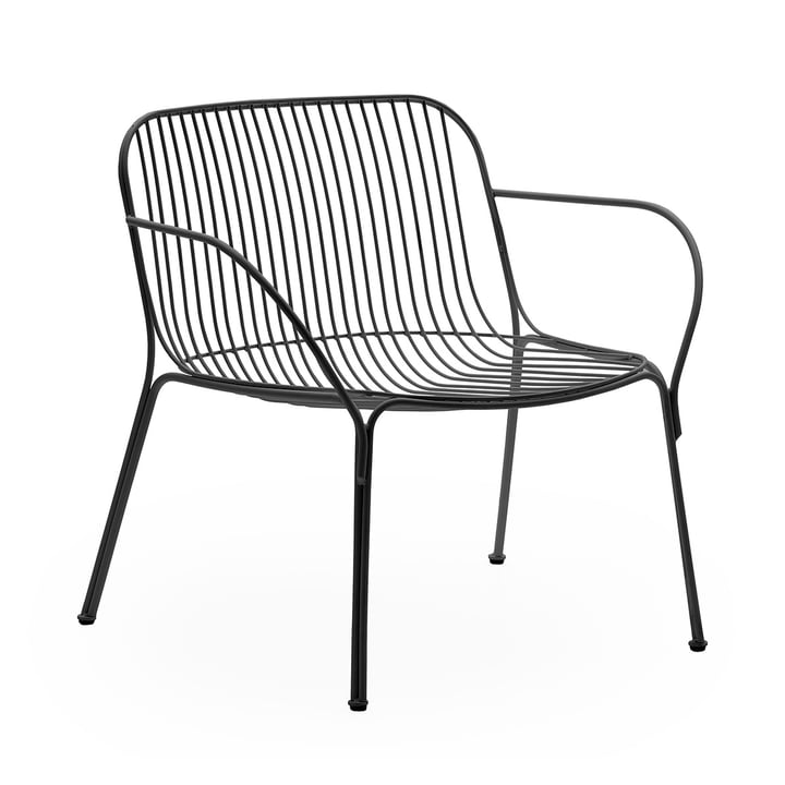 Hiray Lounge Chair, zwart van Kartell