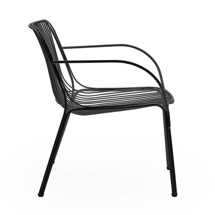 Hiray Lounge Chair, zwart van Kartell