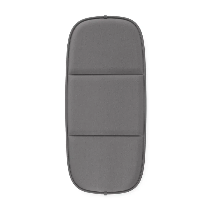 Zitkussen voor Hiray tuinbank, 96 x 44 cm, antraciet van Kartell