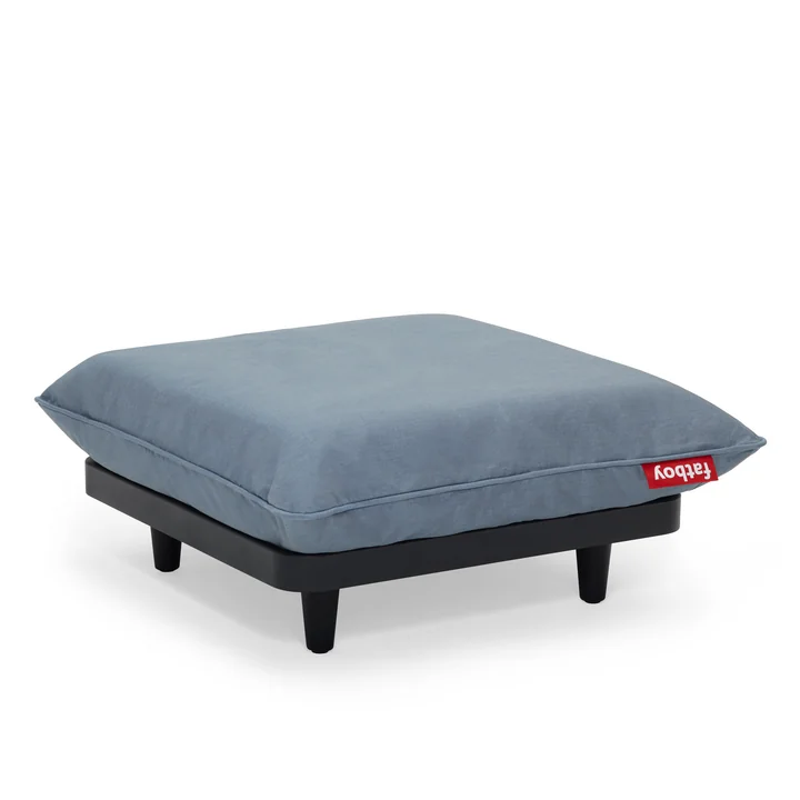 Fatboy - Paletti Outdoor -sofa, kruk, stormblauw