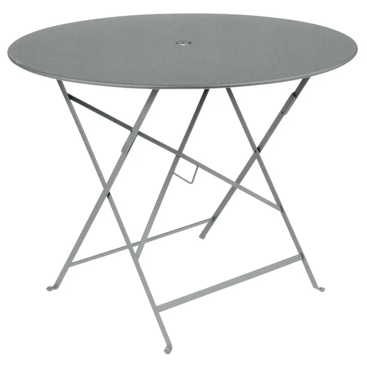 Fermob - Bistro Klaptafel, rond, Ø 96 cm, lapilli grijs