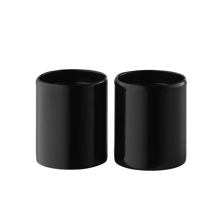 String - Verlengstuk voor vloerladder, zwart RAL 9005 (set van 2)