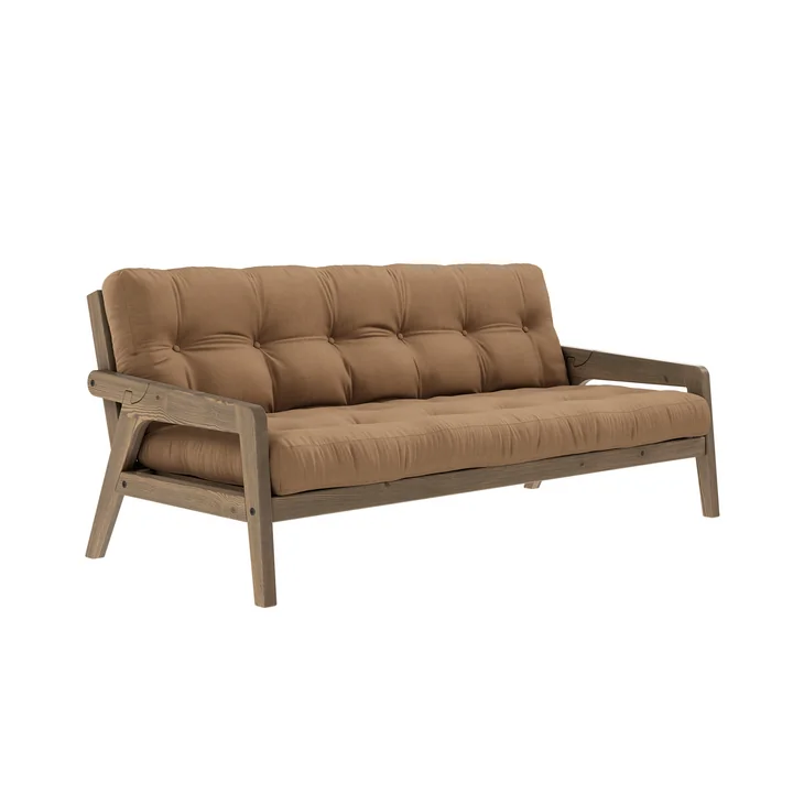 Grab Bank van Karup Design in de uitvoering pine carob brown / mocca (755)