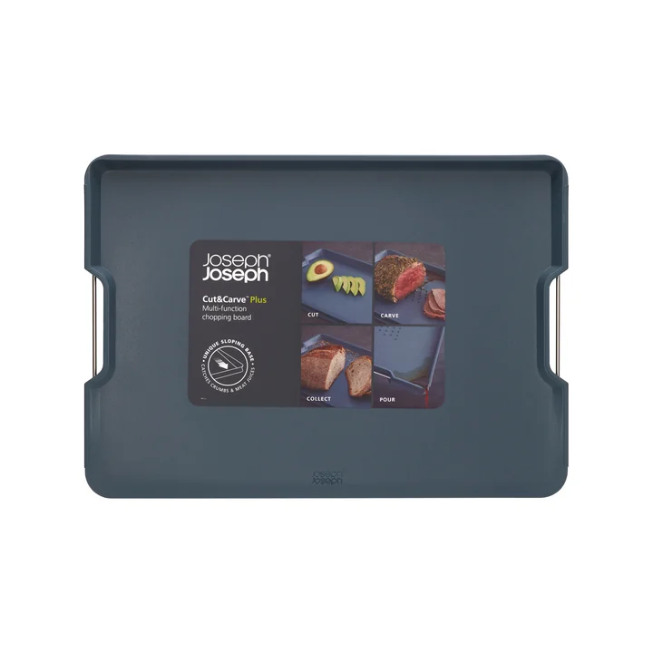 Cut & Carve Plus Snijplank, extra groot, sky van Joseph Joseph