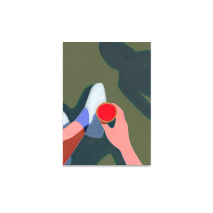 Les Vacances 01 Poster, 30 x 40 cm van Paper Collective