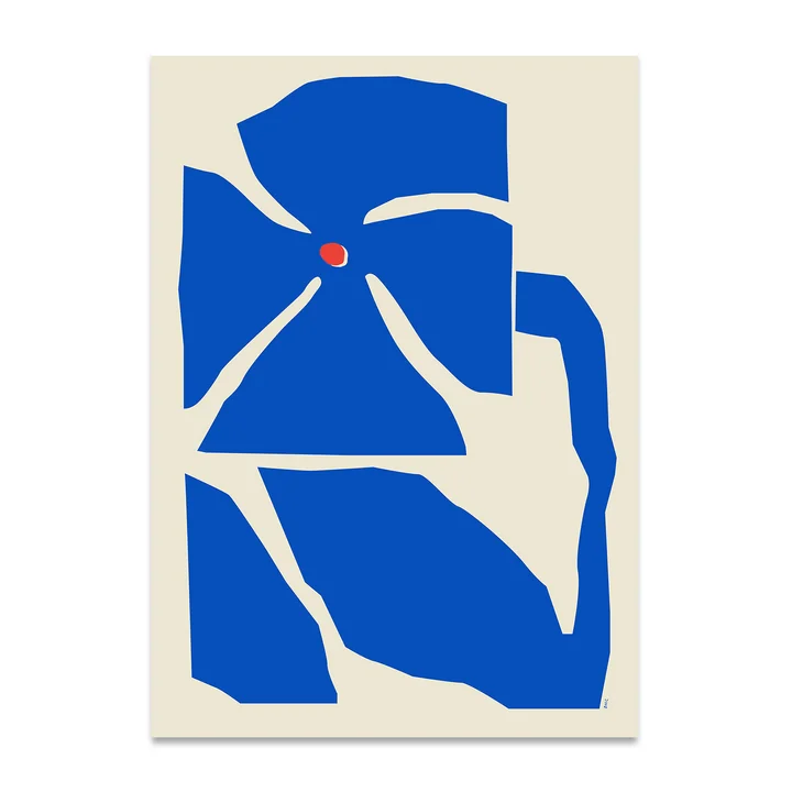 Flores Nocturnas 02 Poster, 50 x 70 cm van Paper Collective