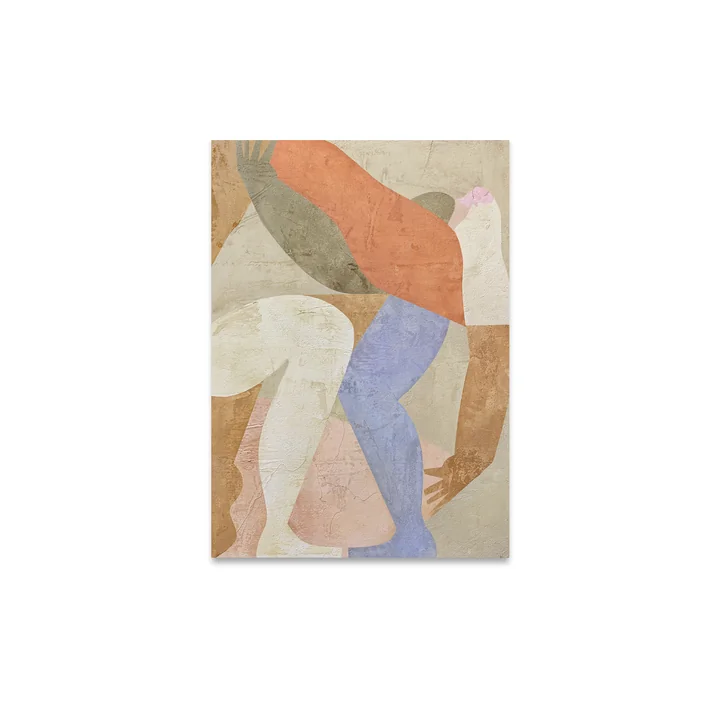 Las Danzantes 02 Poster, 30 x 40 cm van Paper Collective