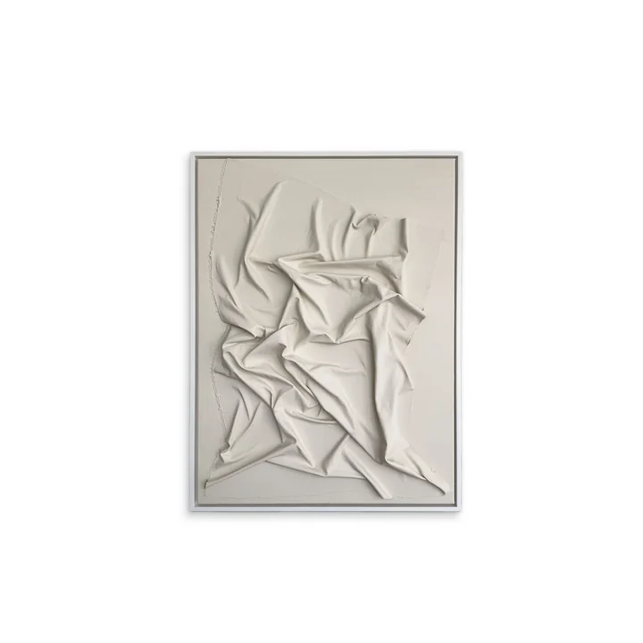 Studio Mykoda - SAHAVA Porca Miseria 1, 60 x 80 cm, beige licht / lijst wit