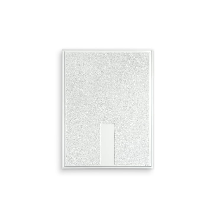 Studio Mykoda - SAHAVA Shadow 3, 60 x 80 cm, wit / witte lijst
