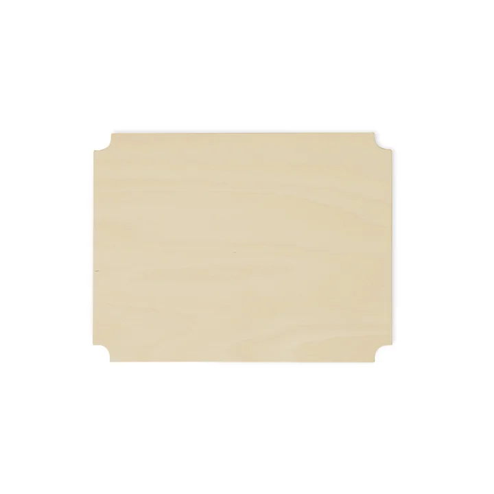 Pillar Storage Box Deksel M van Form & Refine in beuken uitvoering