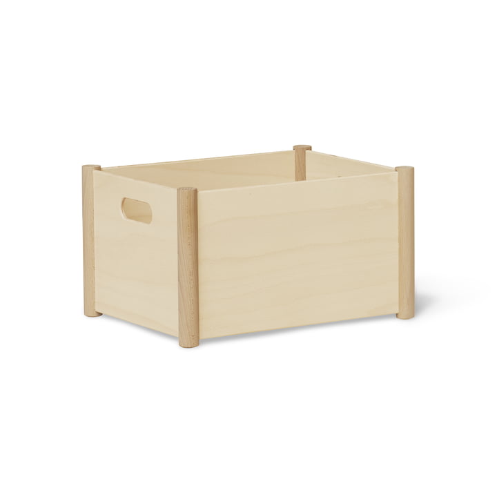 Pillar Storage Box M van Form & Refine in de beuken uitvoering