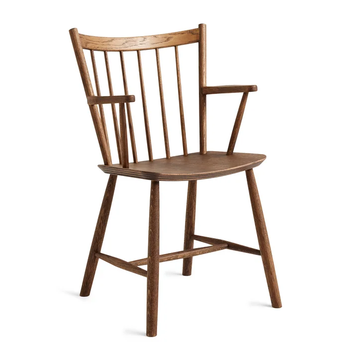 J42 Fauteuil, eiken geolied donker van HAY