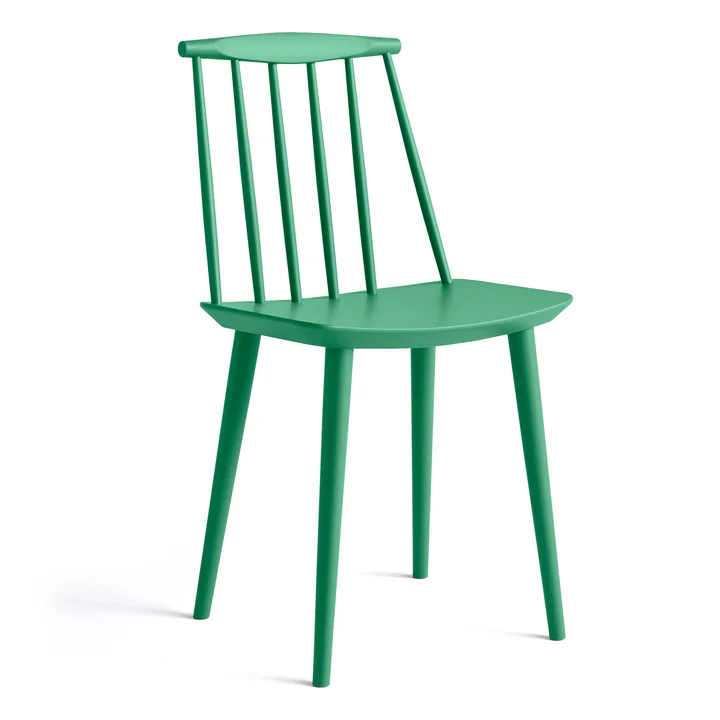 J77 Chair , jade groen van HAY