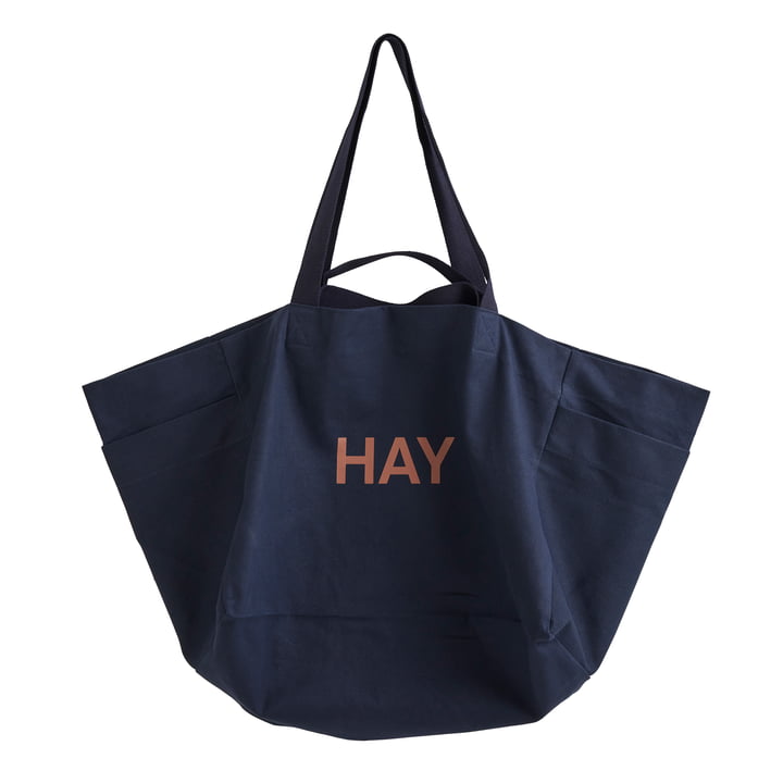 Weekend Bag No. 2, middernachtblauw van Hay