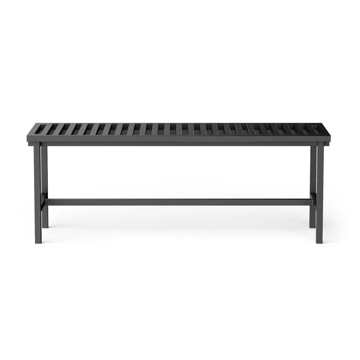 Tuinbank 122 x 45 cm, zwart (RAL 9011) vanaf NINE