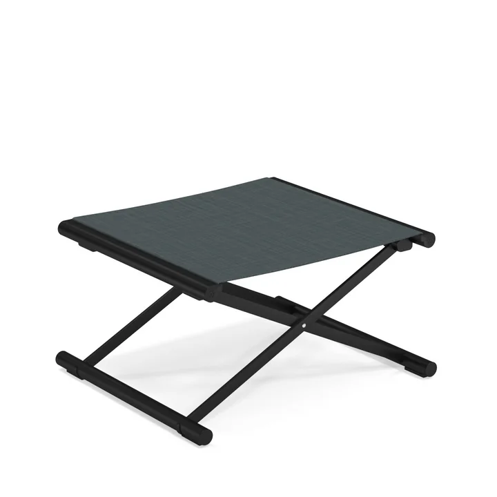 Emu - Terra Garden Footstool, steengrijs / zwart