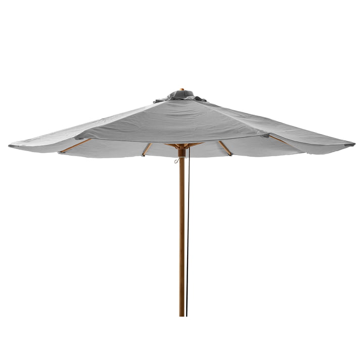 Cane-line - Classic Parasol met trekkoord, Ø 300 cm, lichtgrijs