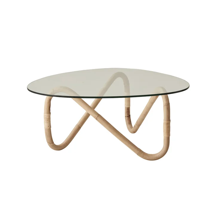 Cane-Line - Wave Salontafel Outdoor, naturel / helder