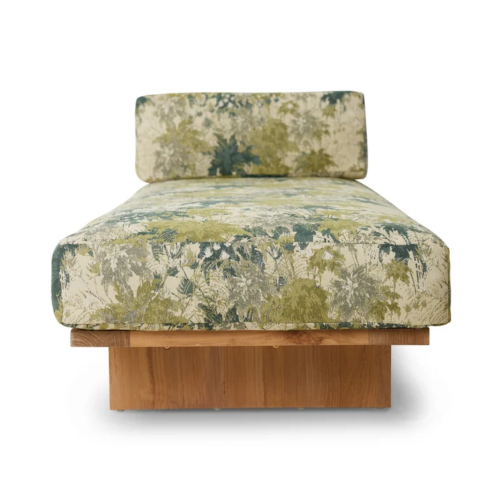 Teak Outdoor Daybed, botanisch van HKliving