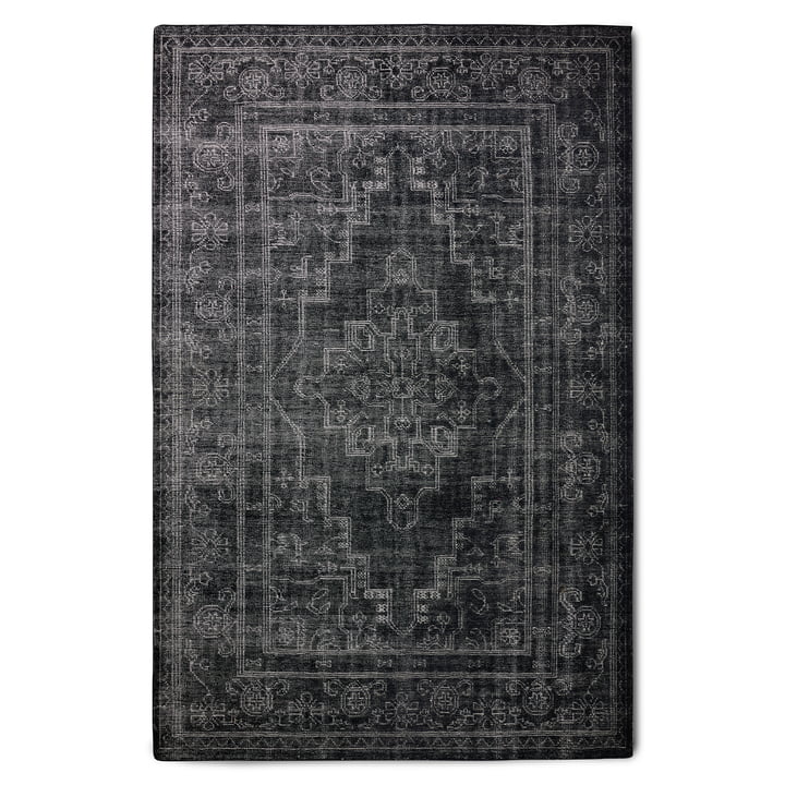 Wollen tapijt, 200 x 300 cm, zwart van HKliving