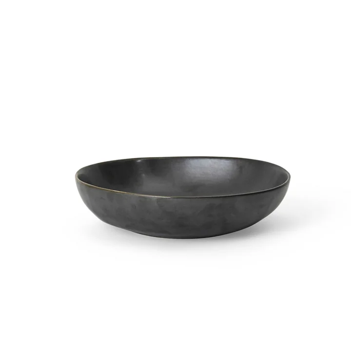 Flow Kom, Ø 20 cm, zwart van Ferm Living