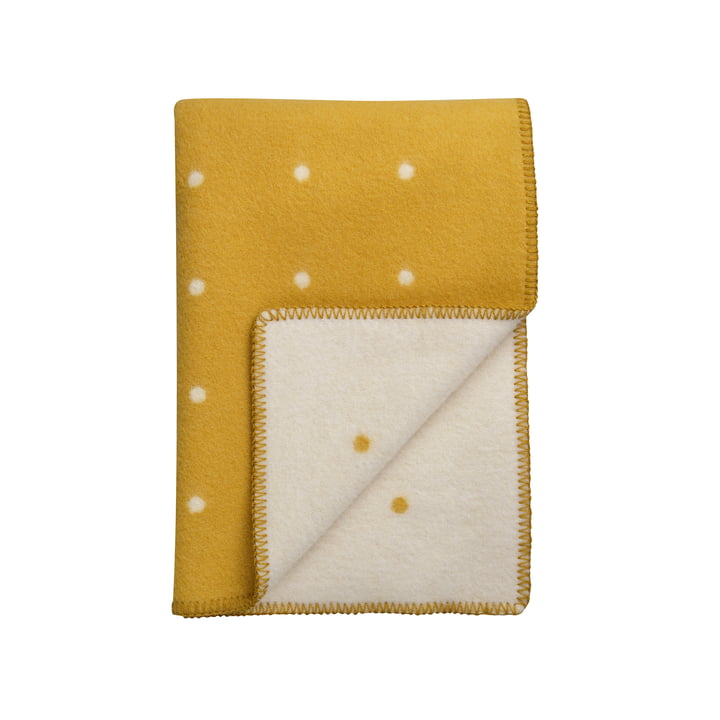 Røros Tweed - Pastille Wollen deken 200 x 135 cm, zonnegeel