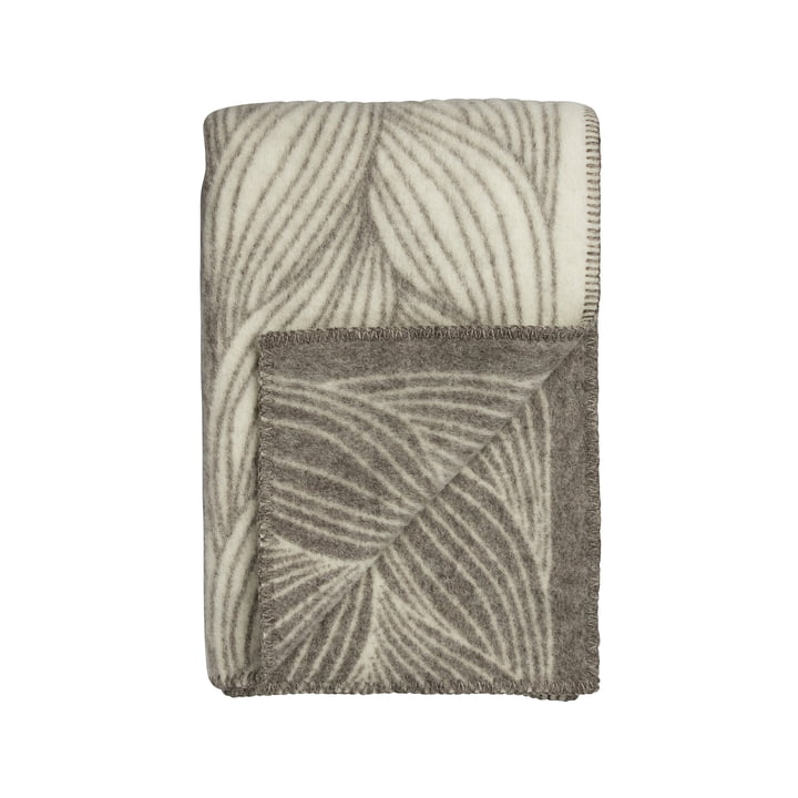 Røros Tweed - Naturpledd Wollen deken, 135 x 200 cm, flette