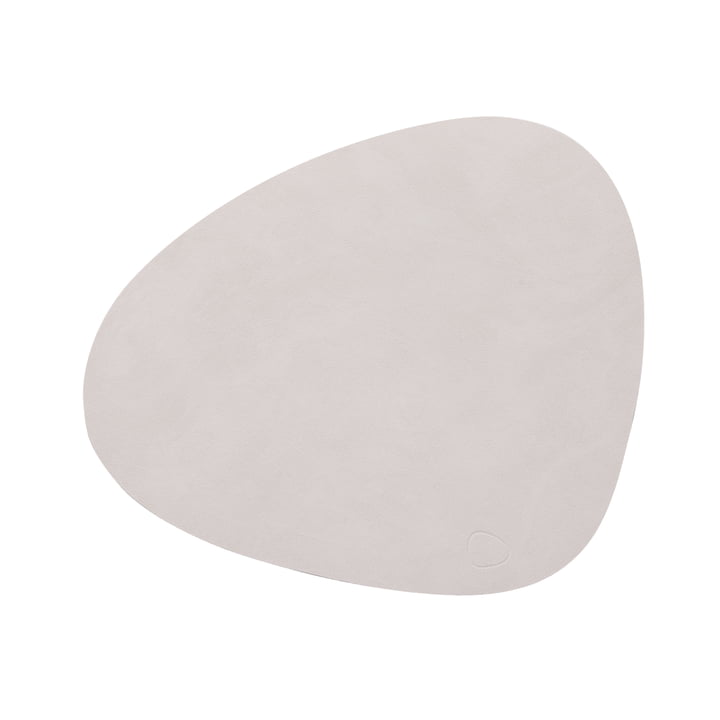 LindDNA - Placemat Curve M, 31 x 35 cm, Nupo oesterwit